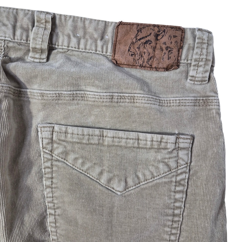 Mountain Khakis Corduroy Pants Mens 36x30 Tan Cotton Outdoor Workwear Rugged